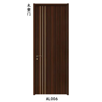 China Anti-theft Most Popular Chinese Factory Modern Design Interior Wooden Door Supply FL 006 for sale