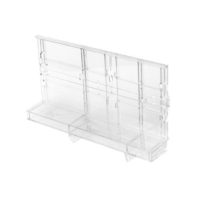 China NAK 80 Steel Cold Runner Medical Injection Molding For Clear Acrylic Display for sale