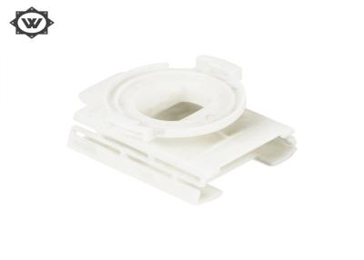 China HASCO DME 1*4 Cavity Edge Gate Injection Molding White Plastic Front Housing for sale