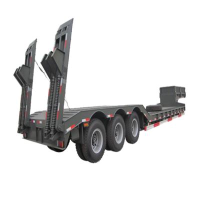 China Truck Trailer Commercial 60 Ton Truck Trader Lowboy Trailers For Sale for sale