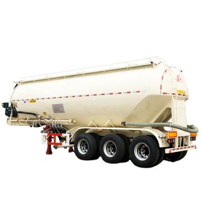 China V Type Or 55cbm Type V Shape Bulk Cement Tanker Truck Semi Service Trailer for sale