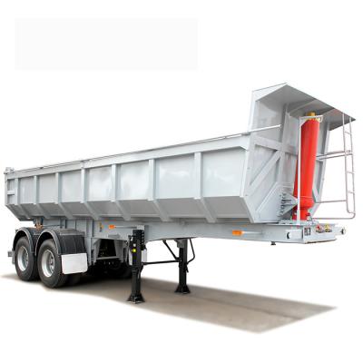 China Hydraulic Trailer Tipper Trailer Container Truck Semi Dump Truck 60 Cubic Meter Dump Trailers For Sale for sale