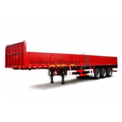 China Truck Trailer Carbon Steel Material Cargo Semi Trailers Sand Haulage Truck Trailer 40 Ton for sale