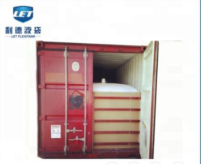 China 20ft container food grade bulk liquid flexitank flexibag for sale