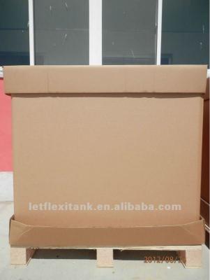 China 500L-1,000L paper ibc container Bucket Mineral Water en venta