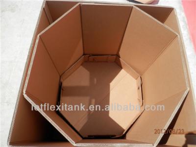 China Paper IBC Tank for Glycerin Paper IBC Container Bucket for sale