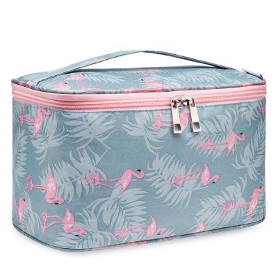 China Modern Custom Made Portable Cosmetic Case Travel Makeup Filter Holder Organizer For Women Storage Zipper Toiletry Waterproof Cosmetic Bag for sale