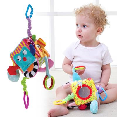 China Winds Noise Genta Bell Bell Rings Hanging Rattle Toy Musical Educational Colorful Toys Clutch Cube Toy Baby Infant Cloth Block Stroller Teether Bell Mirror Safe Rattle Cloth Paper for sale