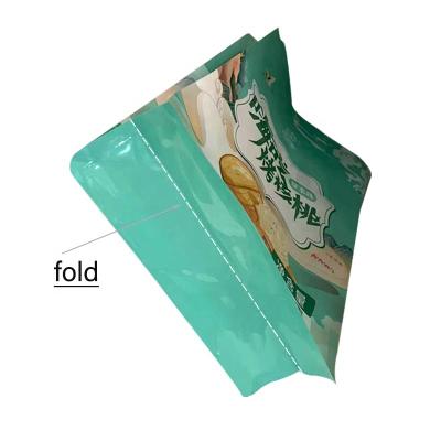 China Food Grade Backing Custom Aluminum Foil Sealed Bag Nut Bag 8 Sides Sealed Biodegradable Moisture Proof Self-Sufficient Beef Jerky Bag for sale