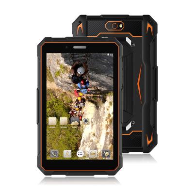 China Waterproof OEM 8 inch octa core 4g lte android 11 rugged tablet for industrial with fingerprint NFC for sale