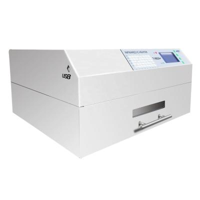 China Connect PC to Acquire Curves Puhui Reflow Oven T962A+ Special Lead Free Infrared Reflow Oven Reflow Welder For PCB Soldering Machine for sale