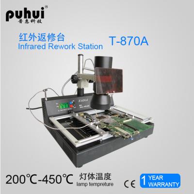 China BGA machine repair shops rework station T-870A smd rework station for laptop motherboard for sale