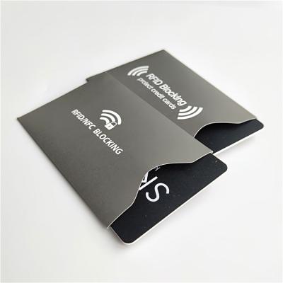 China RFID blocking. Ultimate Premium Identity Security Pad Custom Printed NFC RFID Blocking Sleeves For Credit Cards for sale