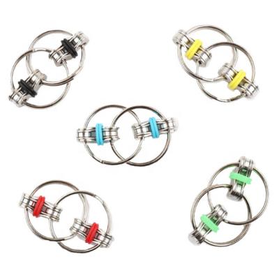 China Stainless Steel Bike Strain Toys Head Chained Flippy Chained Toy Toy for sale