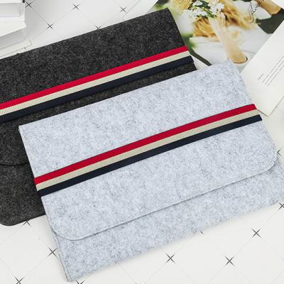 China Easy Use Premium Quality Felt Bag Maker Custom Notebook Flatbed Felt Bag For All Sizes Tablets for sale