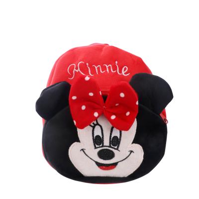 China Other Yifan Fashion Style Cute Cartoon Minnie Little Pattern Cloth School Bags Kids Backpack Mini Backpack For Children for sale