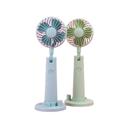 China Yifan Small Held Cooling Rechargeable Kids Mini Electric Hand Desk Portable Table Handle Stand USB Fan for sale