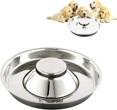 China Sustainable Stainless Steel Puppy Weaning Bowls Cat Bowls For Food Puppy Feeder Dish Feeding Bowls for sale