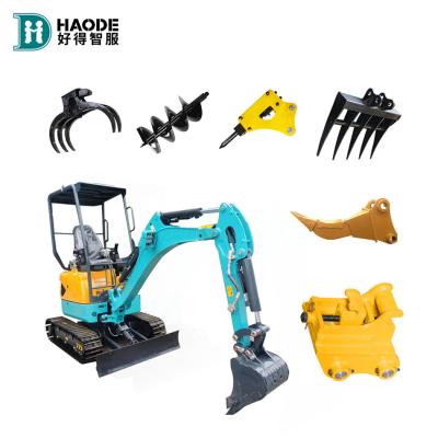 Chine HAODE Mini Excavator haute durabilité et profondeur de creusement maximale avec moteur Yanmar à vendre