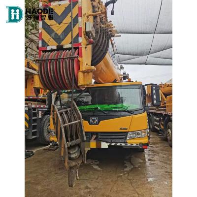 China XCMG100t grúa de camión móvil diesel con grúa de torre plana y inspección de video en venta