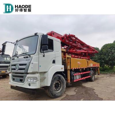 China 700L Water Tank Volume Long Boom Concrete Pump for Construction Works from Haode SANY for sale