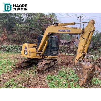 China HAODE Gebruikte Komatsu PC90 graafmachine Maximale graafhoogte 3150 mm Werkkracht 8500 kg Te koop