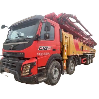 China HAODE Sany SYM5538THB 660C-10 66M Dieselmortiervoertuig Betontruck-montage Pomptruck Te koop