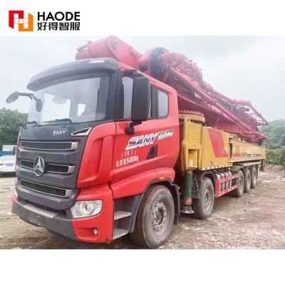 China Maximize Your Productivity with Sany 65m Concrete Boom Pump Truck 54000kg Total Weight for sale