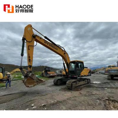 China Good Condition Used Hyundai 215 Crawler Excavator Equipped with Top Hydraulic Valve for sale