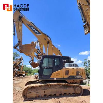 China 2019Year Boutique Low Price Sany Used Excavator Sany 215 Medium Crawler Excavator for sale