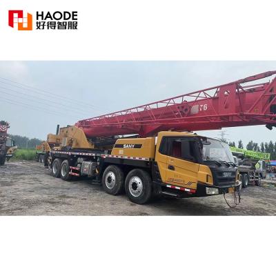 Cina High-Power Used Crawler Cranes SANY SCC550t5 China Origin Second-Hand Used Sany 50ton Crawler Crane In Good Condition in vendita