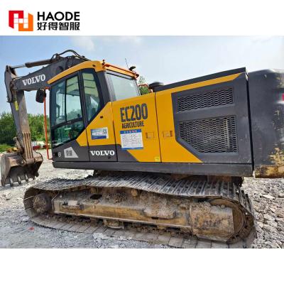 China Almost Used Excavator Digger VOLVO Ec200/20ton Medium Crawler Used Digger Excavators for sale