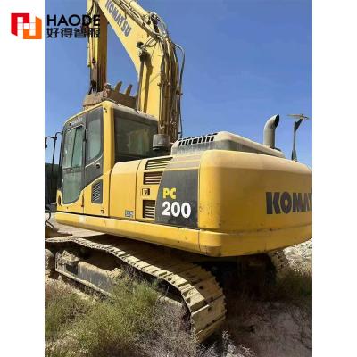 Chine Komatsu PC200 PC200-8mo PC200-7 PC210 PC220 PC240 Excavator, Used Komatsu PC200-10 Original Painting High Quality à vendre