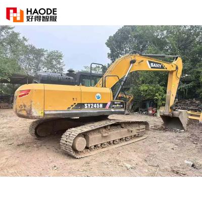 China 24Ton Construction Digger Crawler Excavator Medium Excavator Crawler Digger Machine Sany245 Excavator For Sale Te koop