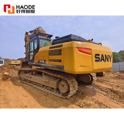 China Aardbeweging Machinery Construction Equipment Excaver Digger Crawler Excavator Sany 375 Gebruikte 37 ton Gebruikte grote graafmachines Te koop