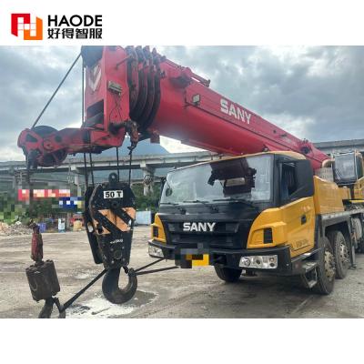 China 2020 Year Made SANY STC400T Used 40tons Mobile Crane Used SANY Truck Crane Te koop