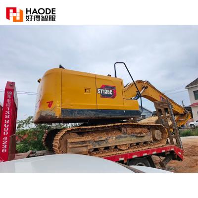 China Tweedehands Sany 135 Crawler Excavator Aardgraafmachine Gebruikte Sany Sy135c Excavator Sany 135 Crawler Excavator Te koop