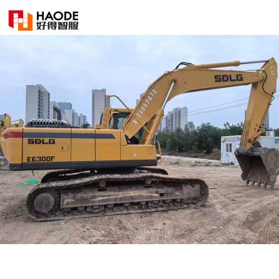 Cina China Famous Brand SDLG 30 Ton Medium Excavator E6300F Crawler Excavator with Attachments for Sale in vendita