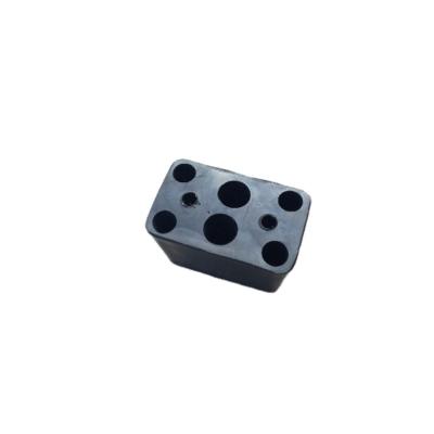 China 120*85*75 Miniature Rubber Buffer Block Truck Bumper Bumper For Safety RBA01 for sale