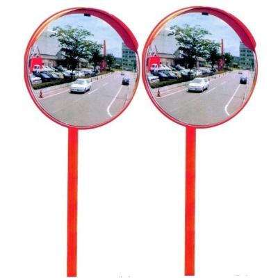 China 130 Degree View Road Ride Traffic Safety Motorcycle Shatterproof Indoor Framed Convex Mirror for sale