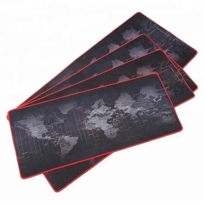 China Custom Rubber Gaming Keyboard World Map Gaming Mousepad Large Mousepad Cover Printed Mouse Pad Big Large for sale