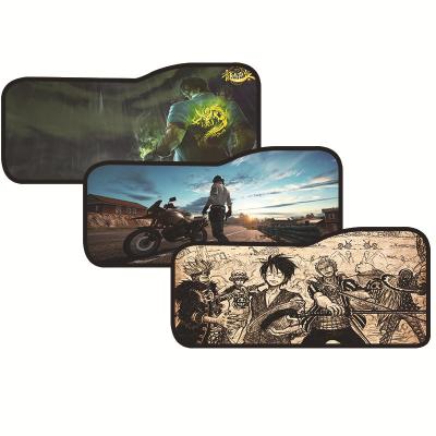 China Durable Special Shaped Computer Gaming Desk Mat Mouse Pad for sale