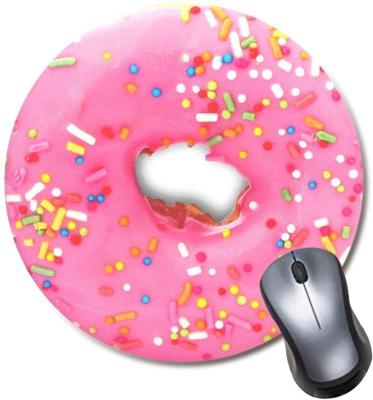 China Promotional Gifts Customize Logo Manufacturer Printed Round Rubber Mouse Pad for sale