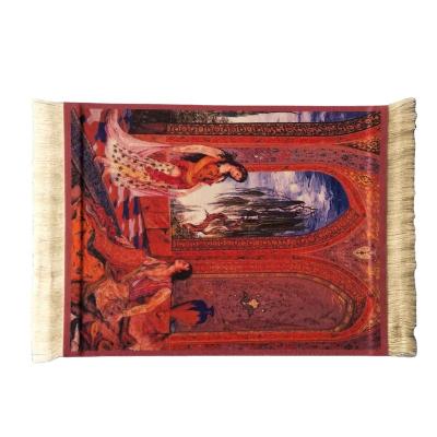 China Floral Oriental Woven Turkish Carpet Mousepad Cover Mousepad Style Carpet Mousemat Blanket for sale