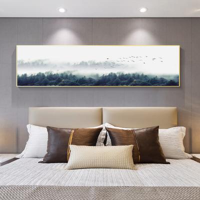 China Modern Minimalist Mountain Landscape Living Room Decor Canvas Painting Prints Bird Decoration Wall Printing for sale