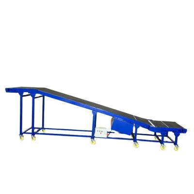 China Heat Resistant Running Smoothly High Inclination PVC Belt Conveyor Machine Loading And Unloading Industry for sale