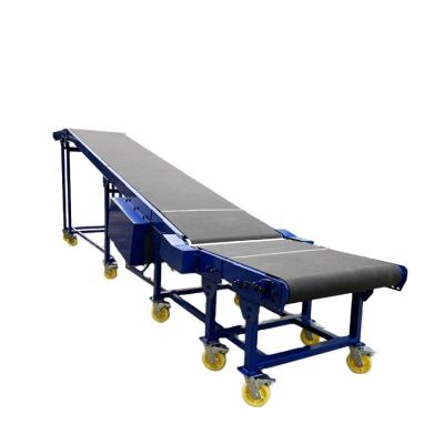 China Heat Resistant Running Smoothly Customized Flat Inclined Food Machine Industry PVC Belt Conveyor System for sale