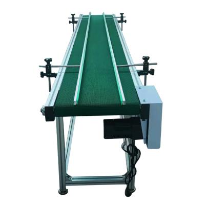 China Heat Resistant Industrial Transfer Green PVC Belt Conveyor Speed ​​Adjustable For Assembly Line for sale