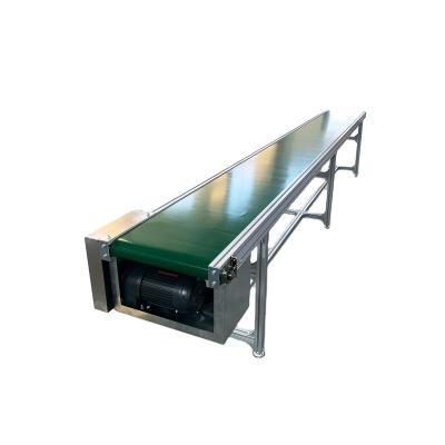 China CE Rohs FCC Heat Resistant Assembly Line Industrial Transfer Green PVC Belt Conveyor For Workshop for sale