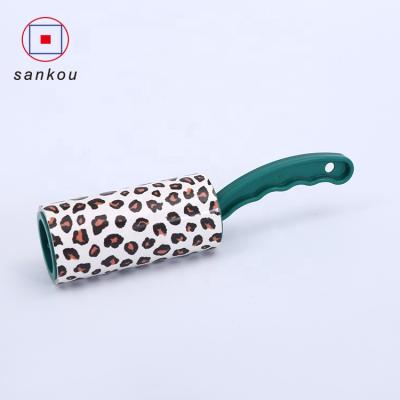 China Sustainable Tape Pet Hair Brush Pocket Magic Roller Remover Sticky Japan Fiber Roller for sale